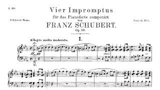 Impromptus Op 90 D 899  Schubert [upl. by Karub842]