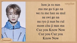 NCT U  Know Now Easy Lyrics [upl. by Adnwahsor]