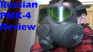 Russian PMK4 Gas Mask Review [upl. by Aneerehs190]