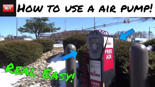 How To Use A Gas Station Air Pump [upl. by Him]