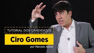 Marcelo Adnet imita Ciro Gomes [upl. by Douglass]