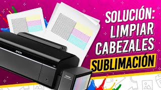 ✅ SOLUCIÓN Cabezales Tapados 🖨 Como DESTAPAR CABEZALES Impresora Epson [upl. by Atsirtal239]