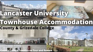 Lancaster University Accommodation  Townhouse Tour [upl. by Arno339]