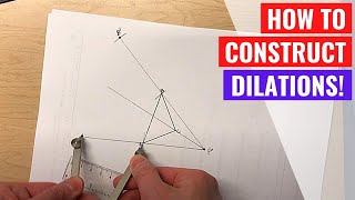 Constructing a Dilation [upl. by Lesnah]