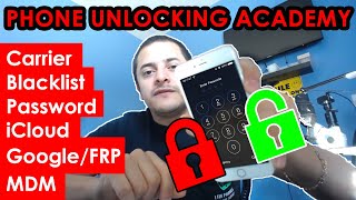 Phone Unlocking Academy  Everything about cell phone unlocks [upl. by Noevad]