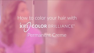 ion™ Color Brilliance™ Permanent Hair Color [upl. by Nesral]