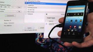 How to put Android apps onto your BlackBerry 10 device [upl. by Nekial938]