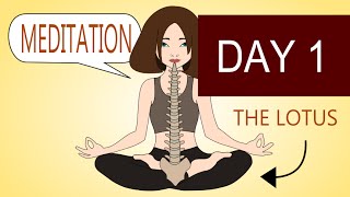 How to Meditate  Meditation for Beginners  Day 1 [upl. by Alysa]