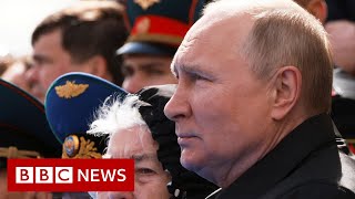 Russia’s Putin blames West for war in Ukraine in Victory Day speech – BBC News [upl. by Dolora]