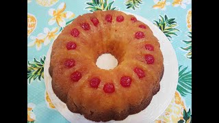 Pineapple UpsideDown Bundt Cake [upl. by Cochrane]