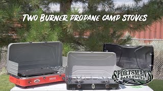 Review Two Burner Propane Camp Stoves [upl. by Alyag519]