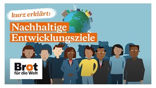 Kurz erklärt Nachhaltige Entwicklungsziele [upl. by Bethena]