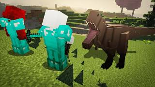 Surviving Dinosaurs in Minecraft [upl. by Aicaca695]