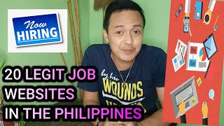 APPLY NA LEGIT JOB WEBSITES IN THE PHILIPPINES JOB HUNTING [upl. by Annibo]