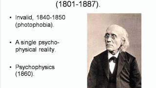 Gustav Fechner and Psychophysics HPsy 44 [upl. by Fredkin810]