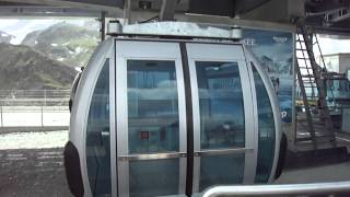 Short video to show how the cable car system works Schwarzsee Zermatt Switzerland [upl. by Elraet]