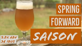 Spring Beer Recipes Saison Nontraditional [upl. by Azilef]