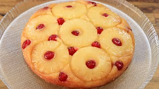 Pineapple Upside Down Cake Recipe [upl. by Rehpatsirhc]