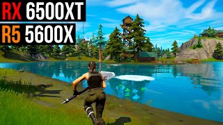 RX 6500 XT  Fortnite  1080p All Settings [upl. by Suqram]