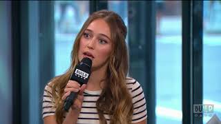 Alycia Debnam Carey Chats About quotFear The Walking Deadquot [upl. by Esinehs833]