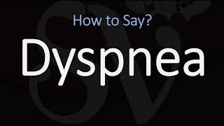 How to Pronounce Dyspnea CORRECTLY Meaning amp Pronunciation [upl. by Maxie]