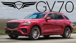 SPECTACULAR 2022 Genesis GV70 Review [upl. by Akkimat906]