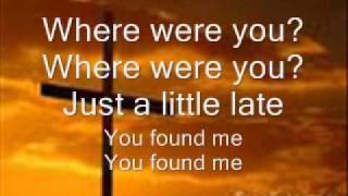 You Found Me The Fray Lyrics [upl. by Nevile]