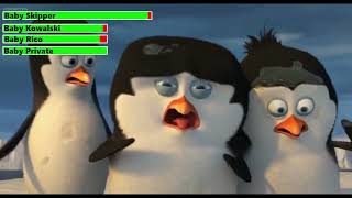 DreamWorks Madagascar  Penguin Slap Dance  Penguins of Madagascar  Kids Movies [upl. by Beitch]