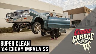 HOPPING A LOW RIDER 64 IMPALA SS  CURRIE GARAGE  EPISODE 5 [upl. by Aicercal]