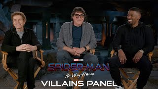 SPIDERMAN NO WAY HOME  Villains Panel [upl. by Mcdonald]