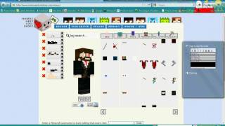 Minecraft Skin CreatorEditor [upl. by Hallagan406]