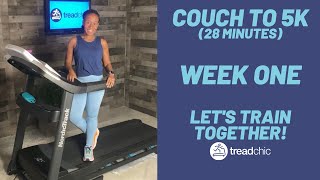 Couch to 5K  WEEK ONE  28 minutes  c25k couchto5K running walking [upl. by Rawdin]