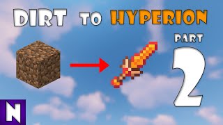 Hypixel Skyblock  Trading from NOTHING to a Hyperion 2 [upl. by Ramed632]