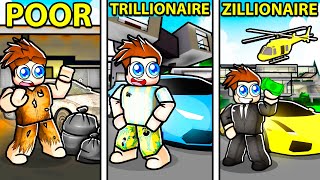 POOR To TRILLIONAIRE To ZILLIONAIRE In Brookhaven RP [upl. by Carita]