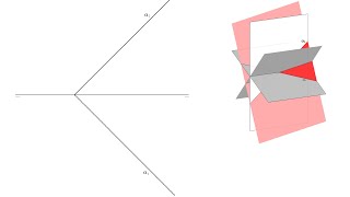 Plano perpendicular al primer bisector en Sistema Diédrico [upl. by Corina]