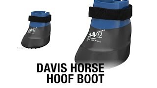 Davis Horse Hoof Boot with Therapeutic Pad [upl. by Weingartner384]