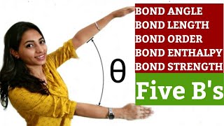 Class 11 Chemical Bonding 06 BOND PARAMETERS [upl. by Terraj152]