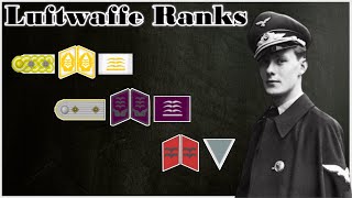 Rank Structure of the German Air Force in World War Two  Structure [upl. by Naanac]