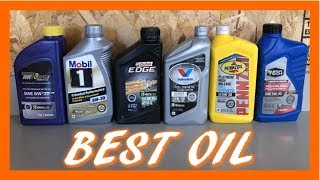 Synthetic Motor Oil Comparison  Which Engine Oil is Best [upl. by Arten]