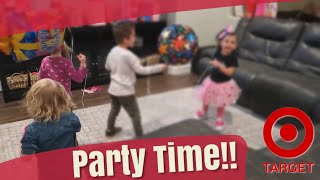 GIRLS GET INVITED TO JOJO SIWA THEMED BIRTHDAY PARTY  TARGET SHOPPING FOR BIRTHDAY PRESENTS [upl. by Serafine]