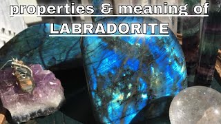 Labradorite Meaning Benefits and Spiritual Properties [upl. by Linders]