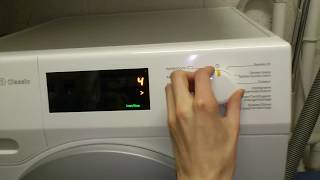 Miele W1 Classic service mode washing machine WDB 030 WCS Eco [upl. by Nylyrehc]