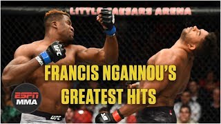 Francis Ngannou’s UFC knockout reel  ESPN MMA [upl. by Atirehc]