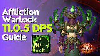 Affliction Warlock 1105 Beginner Raid amp M Guide [upl. by Peedus]