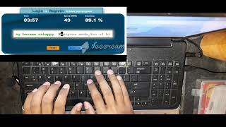 50 WPM Gross Speed  45 WPM  Typing Test [upl. by Ebert]