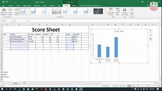 Creating a score sheet using Microsoft Excel [upl. by Dorraj578]