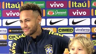 Neymar Full PreMatch Press Conference  Brazil v Uruguay  International Friendly [upl. by Haisa78]