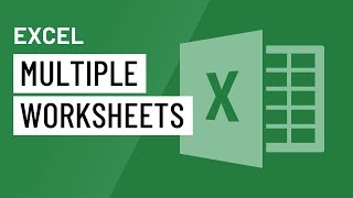 Excel Working with Multiple Worksheets [upl. by Carolyn503]