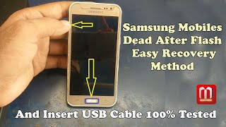 Samsung Dead After Flash Dead Boot Repair Ufi Box  Galaxy J2 Dead Solution [upl. by Notyad]