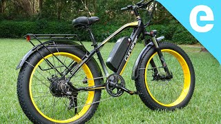 Cyrusher XF650 electric fat tire bike review Fat fun [upl. by Henn354]